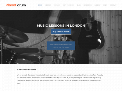 www.theplanetdrum.co.uk snapshot