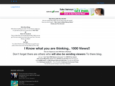 leapgrind.com snapshot