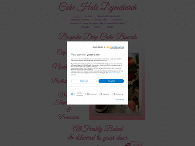 cakeholedymchurch.co.uk snapshot