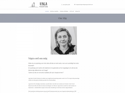 vingapsykologmottagning.se snapshot