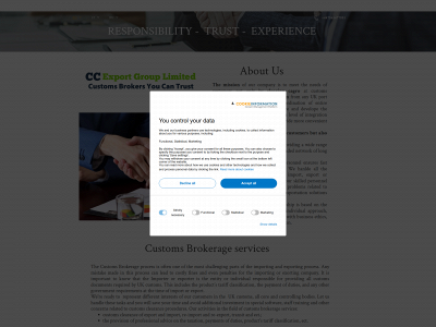 ccexportgroup.co.uk snapshot