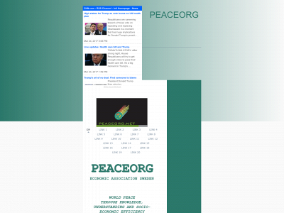 peaceorg.net snapshot