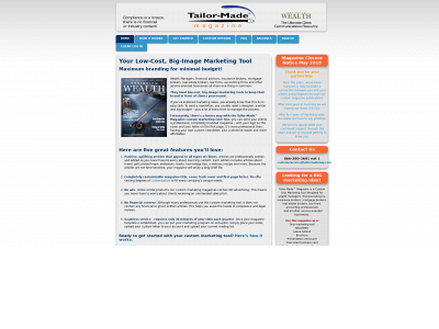 tailormademag.com snapshot