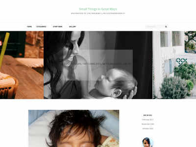 smallthingsingreatways.com snapshot