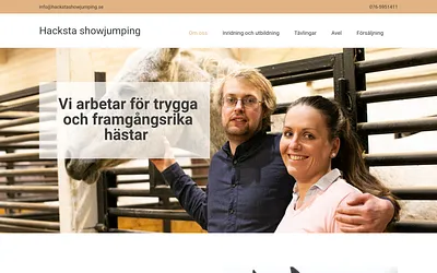 hackstashowjumping.se snapshot