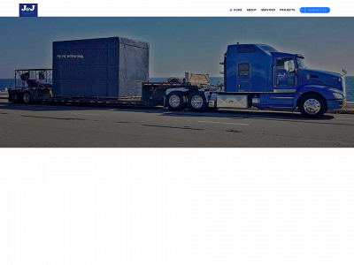 jjmachinerytransport.com snapshot