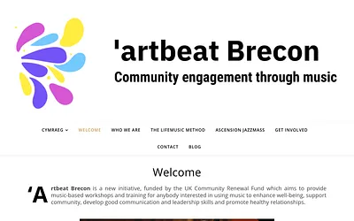 artbeatbrecon.com snapshot