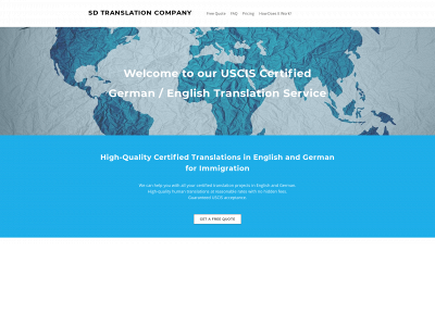www.uscistranslationservice.com snapshot