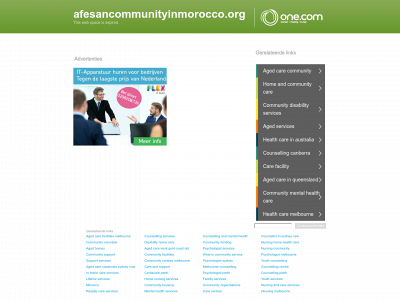 afesancommunityinmorocco.org snapshot