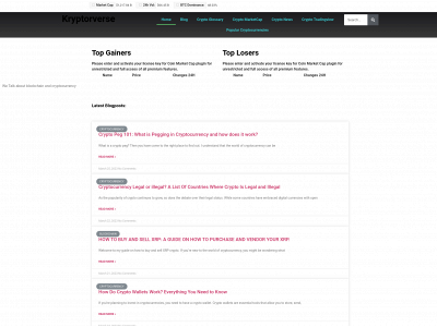 kryptorverse.com snapshot