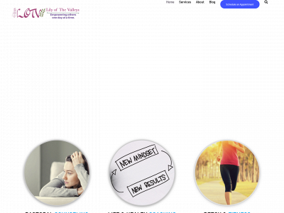 lilyofthevalleys.org snapshot