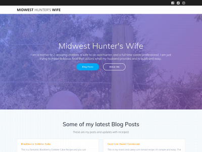 midwesthunterswife.com snapshot