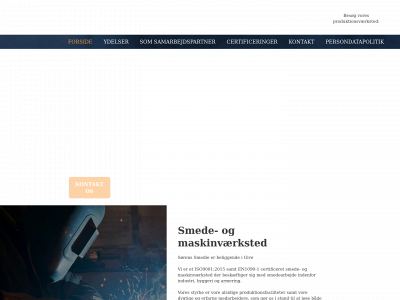 sorenssmedie.dk snapshot