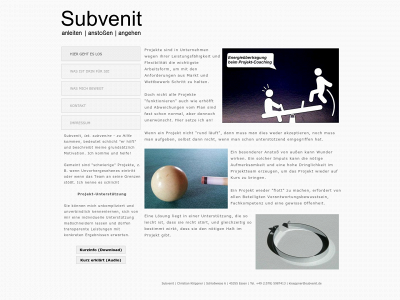subvenit.de snapshot