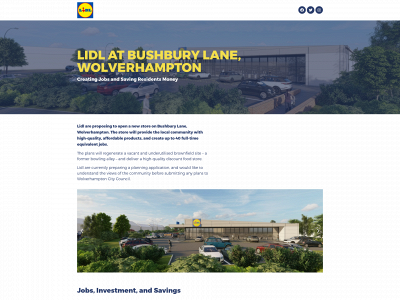 lidlbushburylane.co.uk snapshot