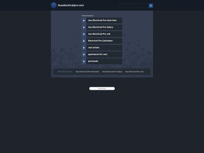 auselectricalpro.com snapshot