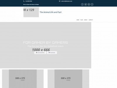 thaanimallifeandfact.com snapshot