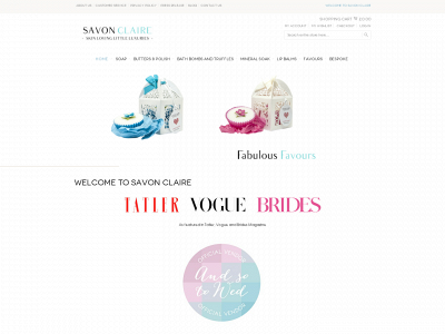 savonclaire.co.uk snapshot
