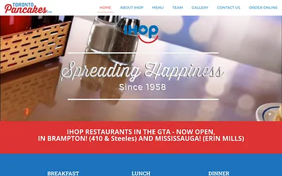 torontopancakes.com snapshot