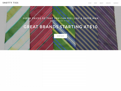 snottyties.weebly.com snapshot