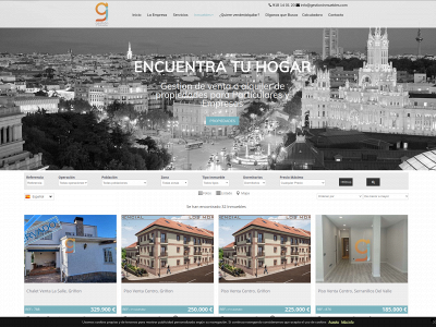 gestioninmuebles.com snapshot