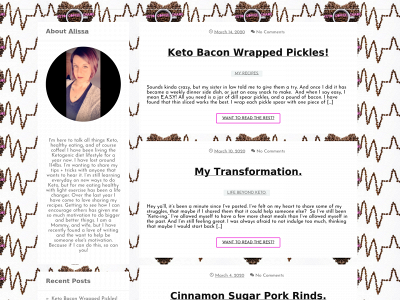 ketocoffeechaos.com snapshot