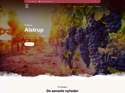 chateau-alstrup.dk snapshot