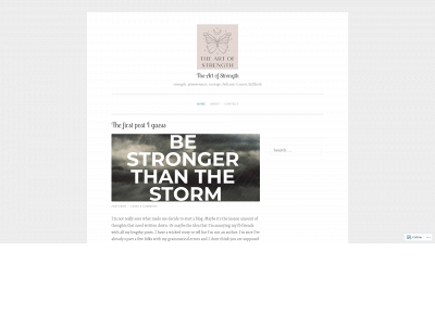 art-of-strength.com snapshot