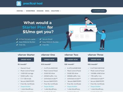 practicalhost.com snapshot
