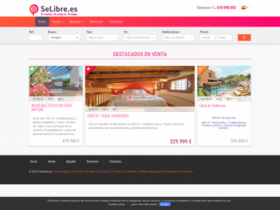 www.selibre.es snapshot