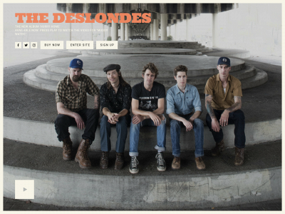 thedeslondes.com snapshot
