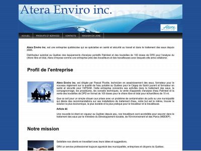 ateraenviro.com snapshot
