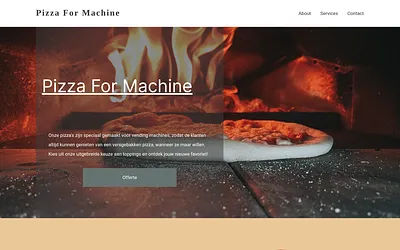 pizzamachine.be snapshot