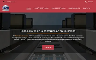 pemiconstruccionesyreformas.com snapshot