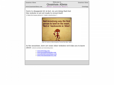 quantumaliens.com snapshot