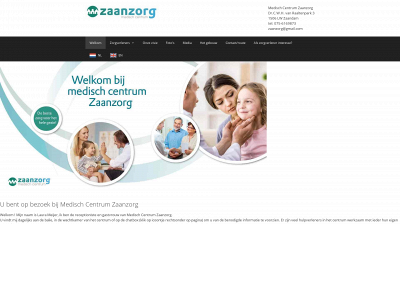 zaanzorg.com snapshot