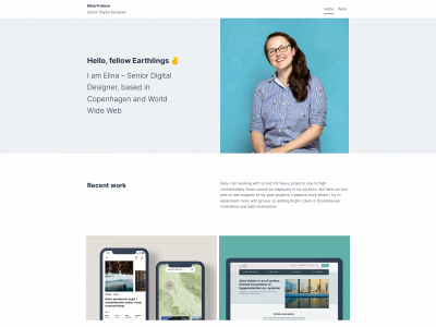 elinadesigns.dk snapshot