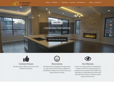 ladevelopmentbuilders.com snapshot