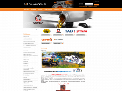 alburnus.lt snapshot