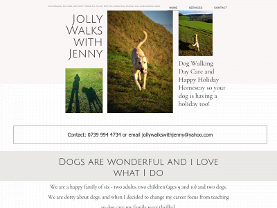 jollywalkswithjenny.com snapshot