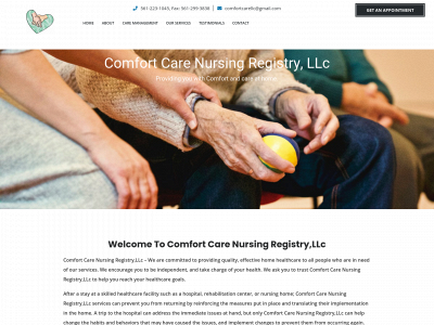 comfortcarenurse.com snapshot