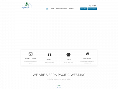 sierrapacificwest.com snapshot