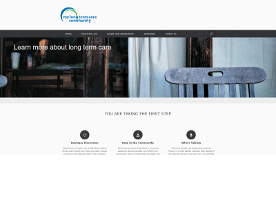 mylongtermcarecommunity.com snapshot