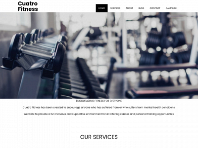 cuatrofitness.co.uk snapshot