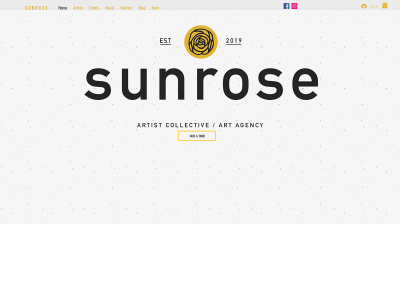 sunroseart.com snapshot