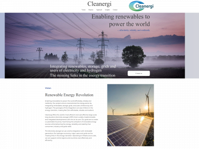 cleanergi.com snapshot