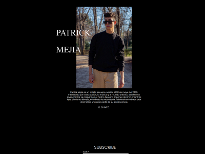 patrickmejia.es snapshot