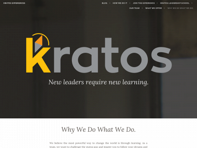 kratosexperiences.com snapshot