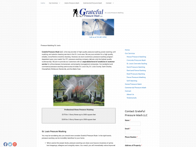 stlgratefulpressurewash.com snapshot