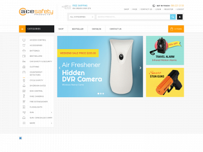 acesafetyproducts.com snapshot